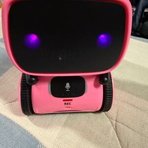 Interactive Pink Robot Toy
